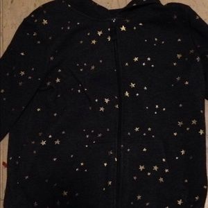 Star zip up jacket